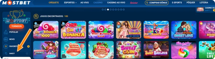 Pesquise por Sweet Bonanza